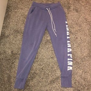 PINK purple joggers